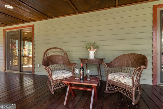 2778 Kelly Ln, Hiawassee, GA 30546 - view of wooden deck