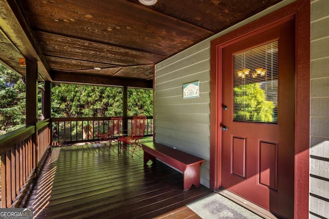2778 Kelly Ln, Hiawassee, GA 30546 - view of wooden deck