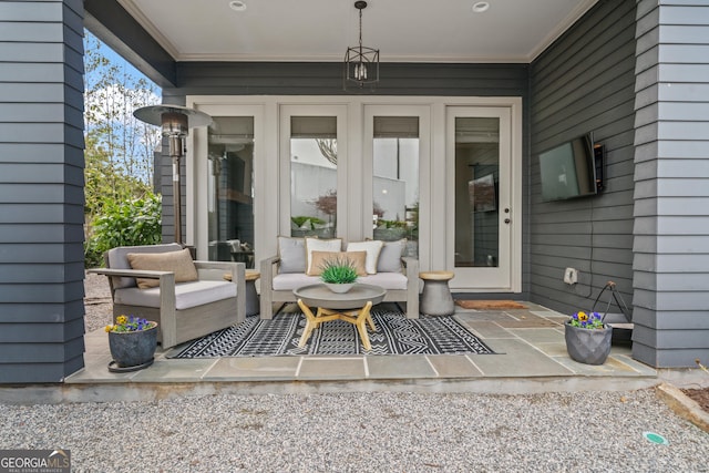 view of patio