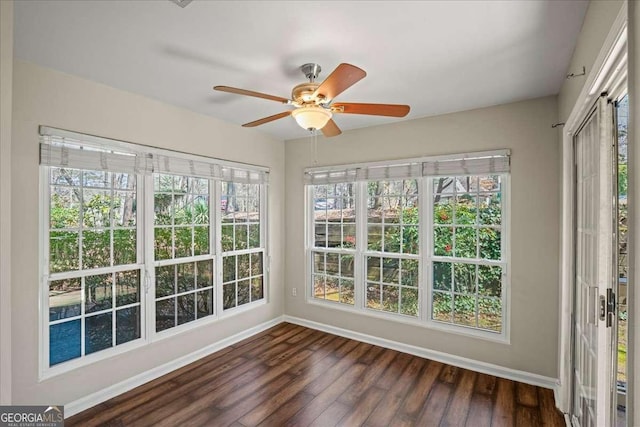 303 Mill Pond Ct SE, Smyrna, GA 30082 - unfurnished sunroom featuring a healthy amount of sunlight