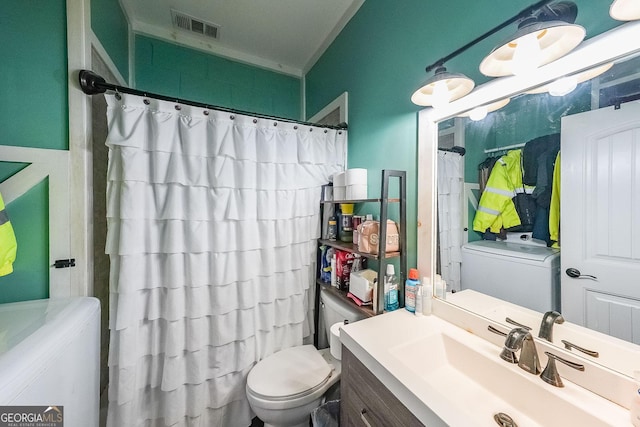 4751 Bill Cheek Rd, Auburn, GA 30011 - bathroom with vanity and a shower with curtain