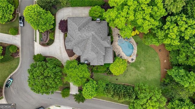 bird's eye view