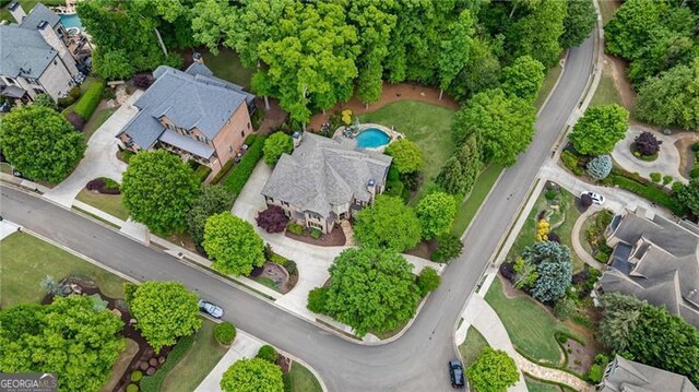 drone / aerial view