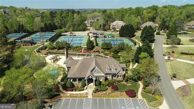 bird's eye view