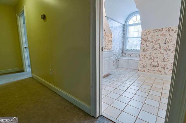1281 Tanglebrook Dr, Athens, GA 30606 - bathroom with baseboards and tile patterned flooring