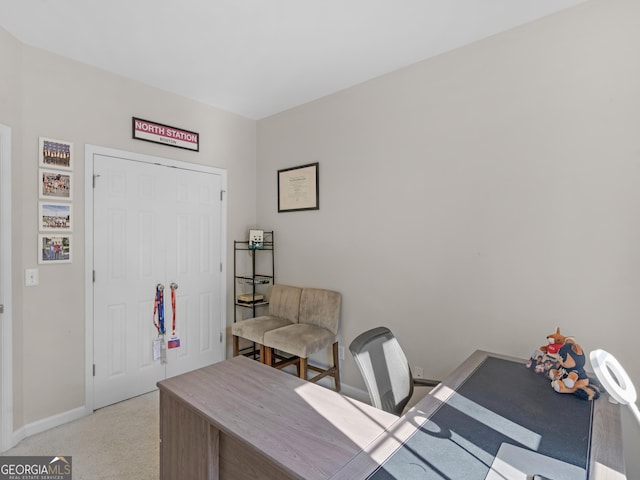 152 Vinings Lake Ct SW, Mableton, GA 30126 - home office with baseboards and light colored carpet