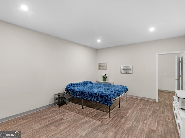 152 Vinings Lake Ct SW, Mableton, GA 30126 - bedroom featuring baseboards, recessed lighting, and light wood finished floors