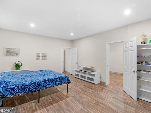 152 Vinings Lake Ct SW, Mableton, GA 30126 - bedroom featuring recessed lighting, baseboards, and wood finished floors