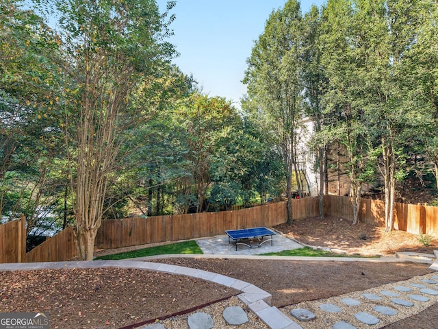 152 Vinings Lake Ct SW, Mableton, GA 30126 - view of yard with a fenced backyard