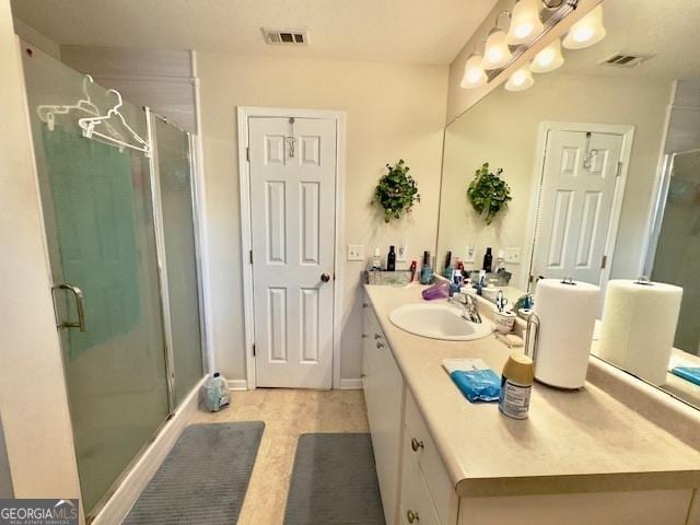 5555 Carlton Ln, Garfield, GA 30425 - bathroom with a stall shower and vanity