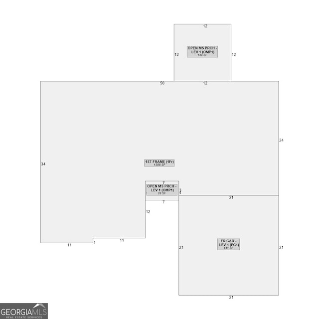 5555 Carlton Ln, Garfield, GA 30425 - room layout