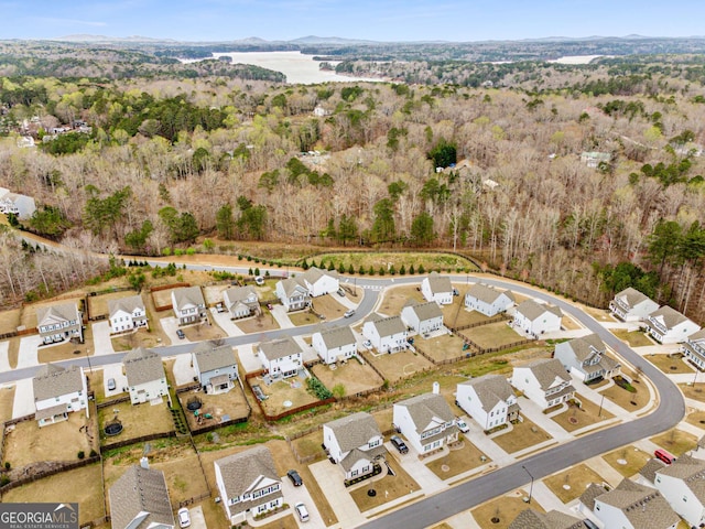 birds eye view of property featuring a residential view
