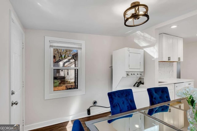 2072 Baker Rd NW, Atlanta, GA 30318 - office space with recessed lighting, baseboards, and dark wood-style flooring