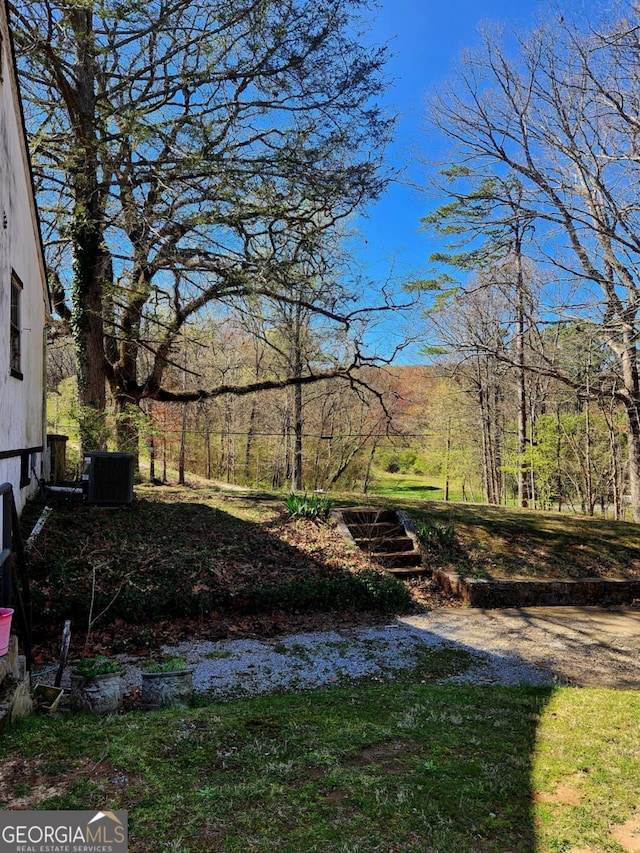 778 Mission Ridge Rd, Rossville, GA 30741 - view of yard with central air condition unit