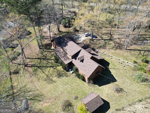 drone / aerial view