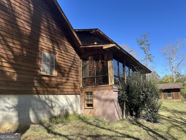 view of property exterior
