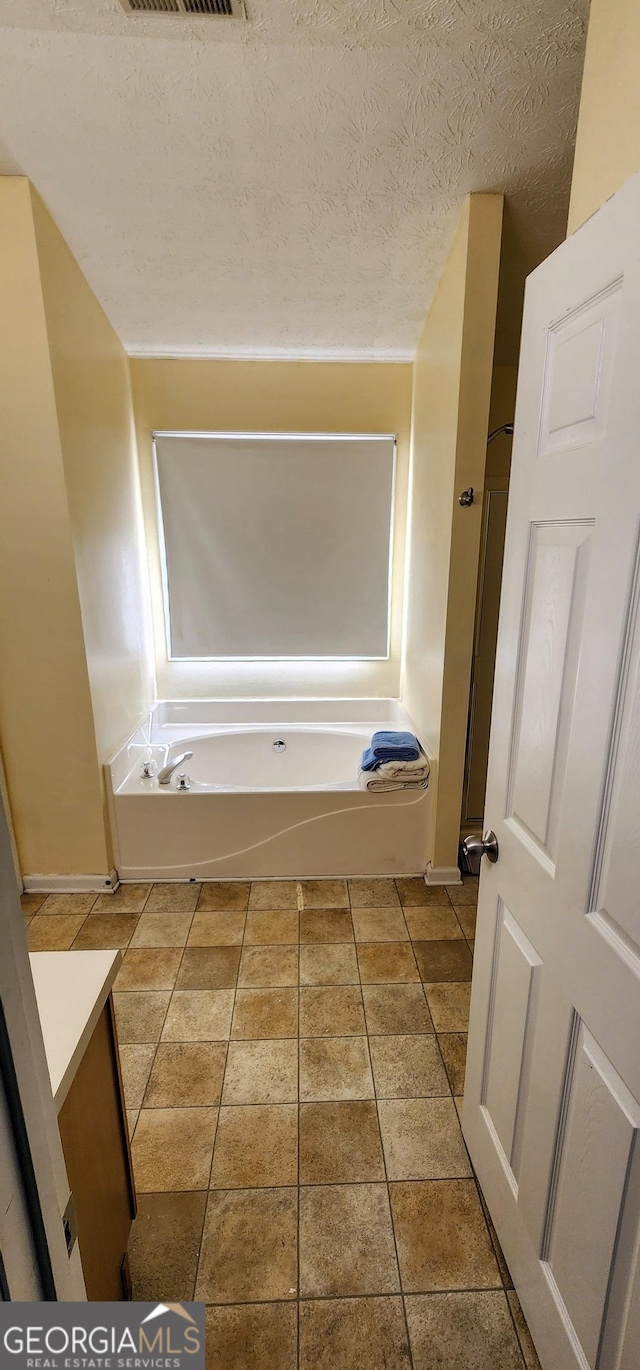 194 Goldleaf Dr, Hampton, GA 30228 - full bathroom featuring a textured ceiling and a bath