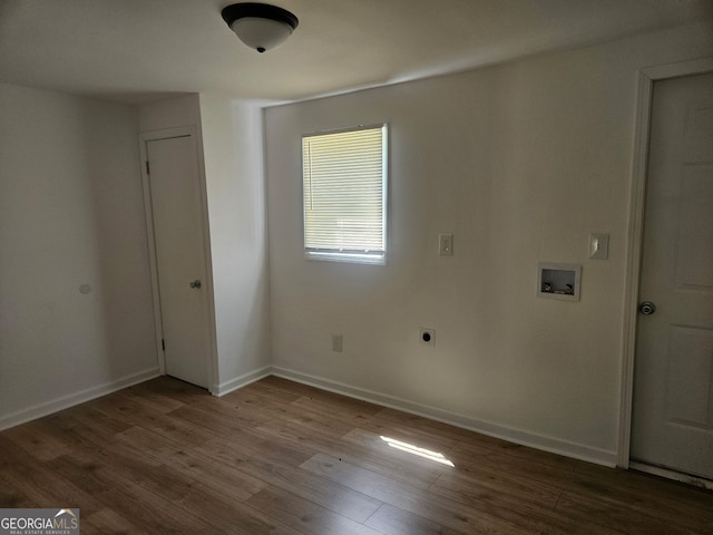 157 Knight St, Irwinton, GA 31042 - unfurnished room with baseboards and wood finished floors