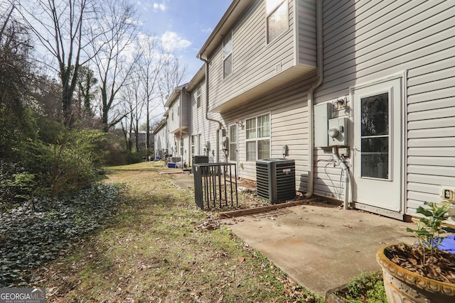 1579 Eastern Sunrise Ln, Decatur, GA 30034 - view of property exterior featuring central air condition unit and a patio