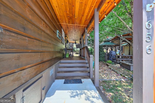 656 River Vista Dr, Dillard, GA 30537 - view of stairway