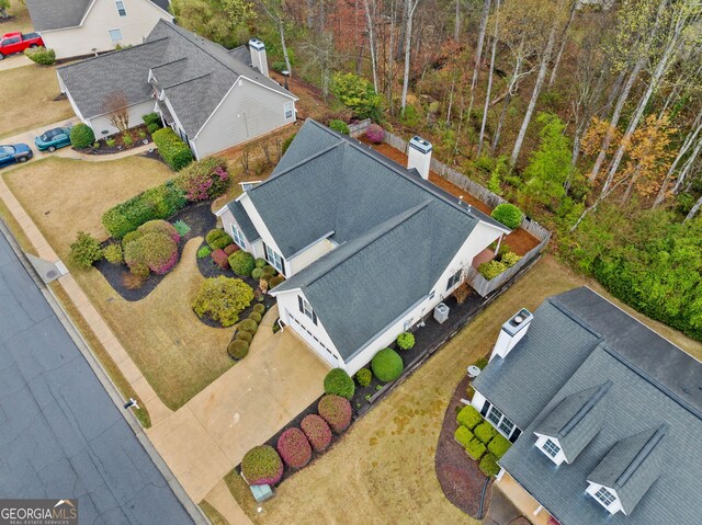 455 Ellesmere Way, Buford, GA 30518 - birds eye view of property