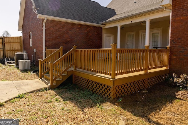 430 Brantley Rdg, Warner Robins, GA 31088 - view of wooden terrace