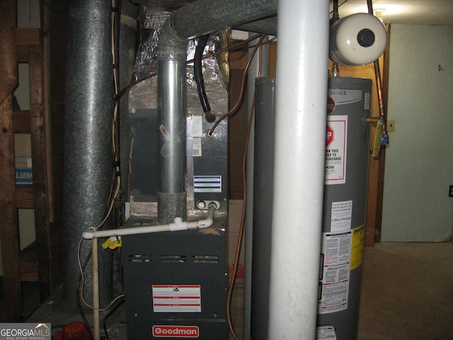 utilities with water heater