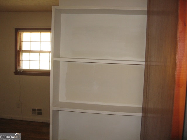 closet with visible vents