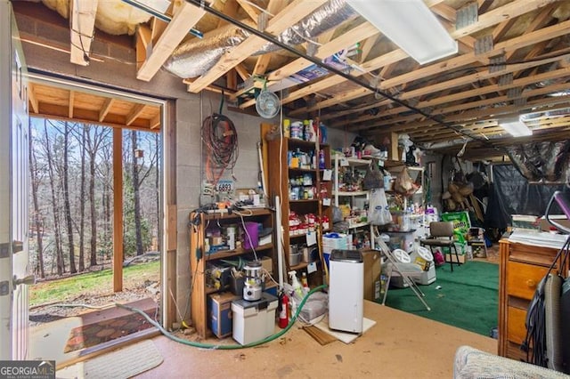 105 Oak View Trl, Cleveland, GA 30528 - view of basement