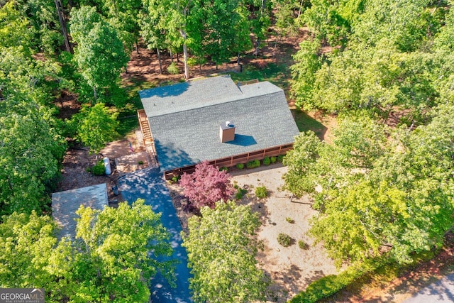 drone / aerial view