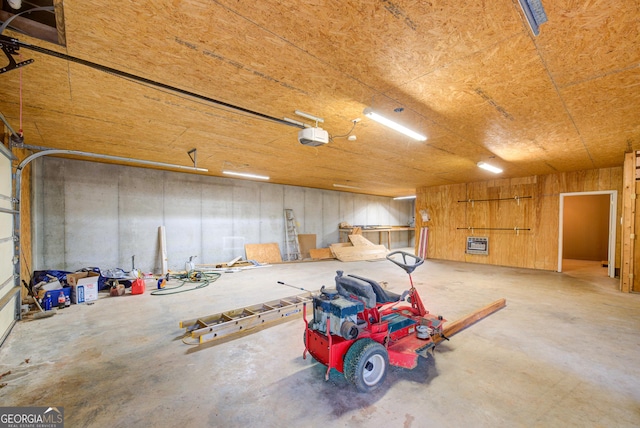 224 Buckshot Ln, Tiger, GA 30576 - garage with a garage door opener