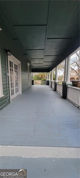 807 Elizabeth St, Waycross, GA 31503 - view of patio / terrace featuring covered porch