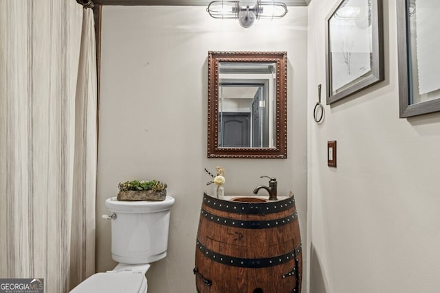 3491 Falls Branch Ct, Buford, GA 30519 - bathroom featuring toilet