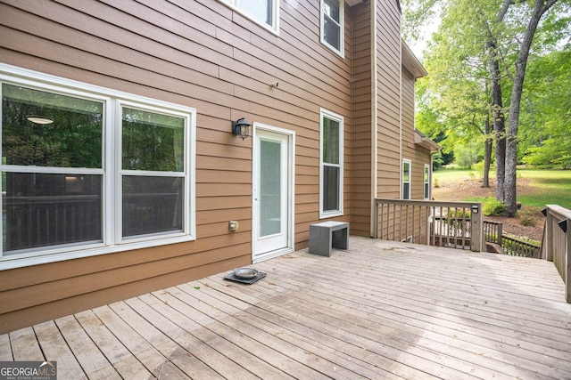 view of deck