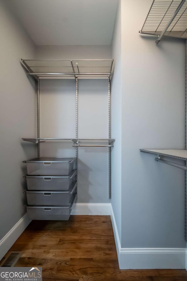 215 Chapman Pl, Athens, GA 30606 - walk in closet with wood finished floors