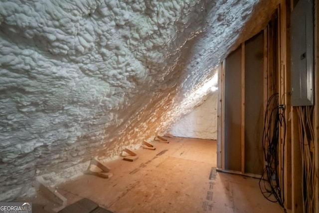 215 Chapman Pl, Athens, GA 30606 - attic with electric panel
