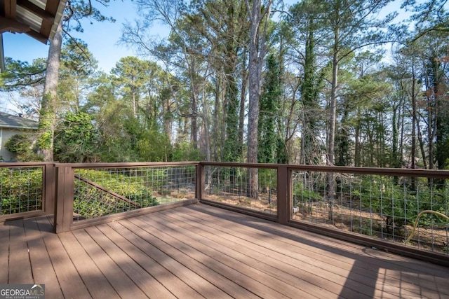 215 Chapman Pl, Athens, GA 30606 - view of wooden deck