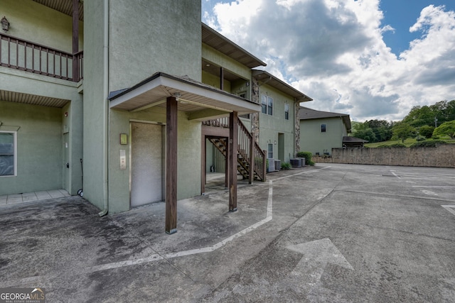 1649-H Lakeview Dr, Young Harris, GA 30582 - view of vehicle parking featuring stairway