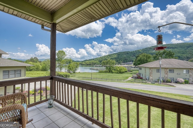 1649-H Lakeview Dr, Young Harris, GA 30582 - balcony with a water view