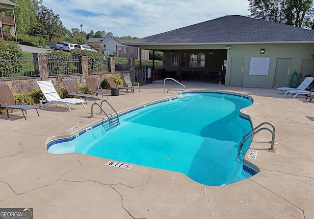 1649-H Lakeview Dr, Young Harris, GA 30582 - community pool with a patio and fence