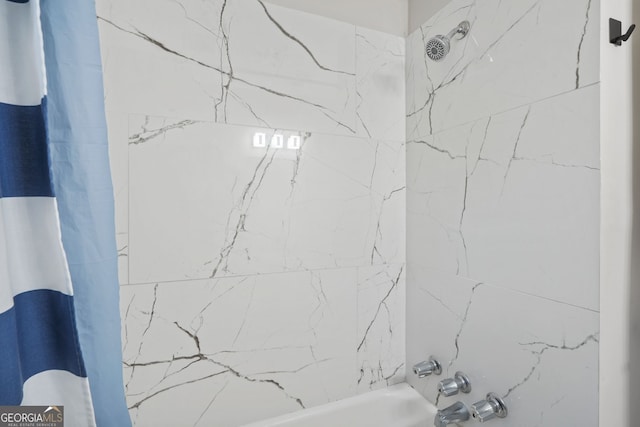 1013 Columbia Dr, Decatur, GA 30030 - full bathroom with shower / bath combination with curtain