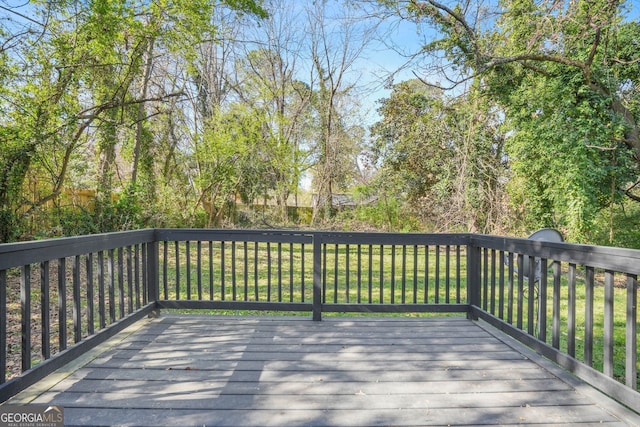 1013 Columbia Dr, Decatur, GA 30030 - deck with a yard