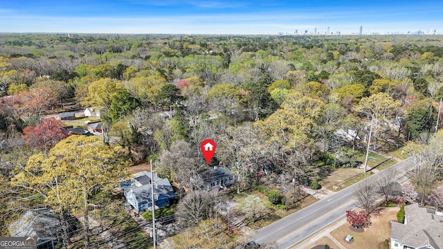 1013 Columbia Dr, Decatur, GA 30030 - bird's eye view of a forest