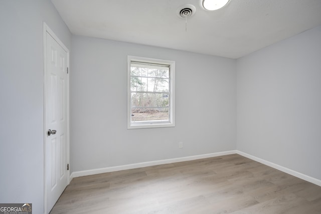 2352 Helsinki Dr, Augusta, GA 30906 - empty room featuring visible vents, baseboards, and wood finished floors