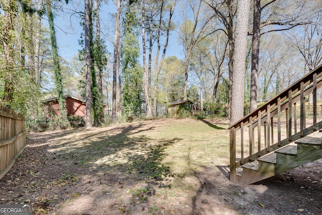 2926 Westbury Dr, Decatur, GA 30033 - view of yard featuring fence