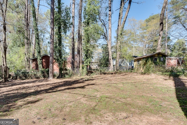 2926 Westbury Dr, Decatur, GA 30033 - view of yard featuring fence