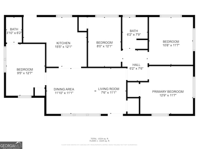 2926 Westbury Dr, Decatur, GA 30033 - floor plan