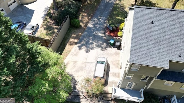 1472 Hartman Dr SW, Lilburn, GA 30047 - aerial view of property and surrounding area