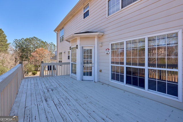 1484 Highland Bluff Ct, Suwanee, GA 30024 - view of wooden deck