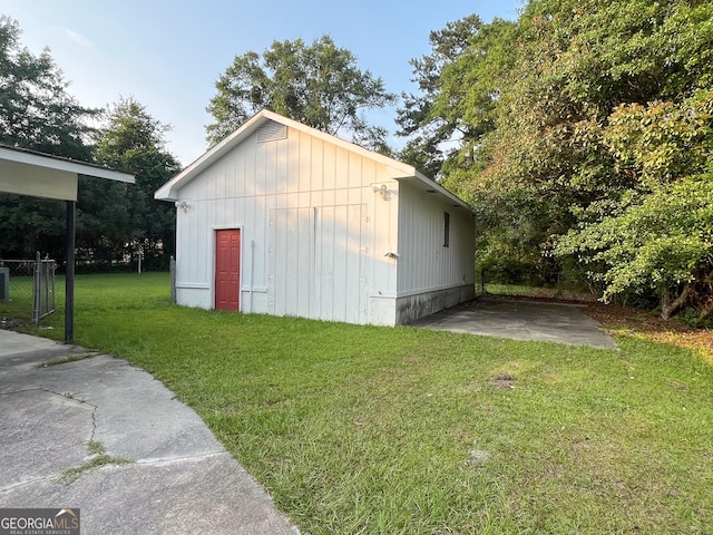 1105 Claxton Dairy Rd, Dublin, GA 31021 - view of outbuilding